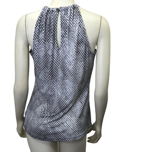 MICHAEL KORS HALTER key hole front  BLOUSE size sm - Picture 4 of 6